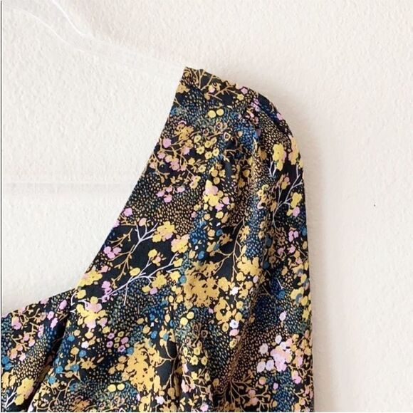 Urban Outfitters Paulina Floral Square Romper - Picture 6 of 10